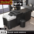 锦北泰式洗头床理发店专用水疗床美容美发院按摩床全躺式头疗床+熏蒸