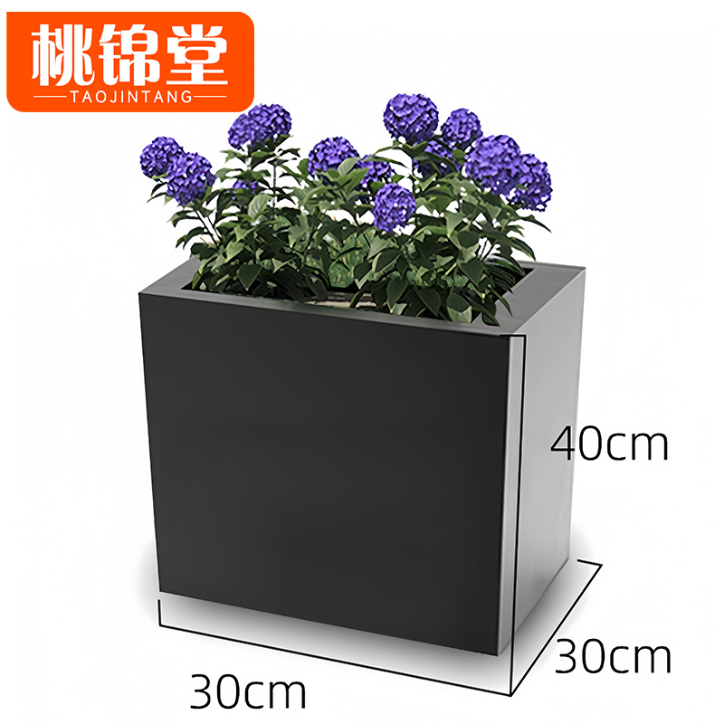 桃锦堂花箱 花箱40cm个