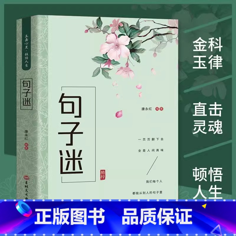 句子迷 【正版】句子迷珍藏全集优美句子大全名言佳句好词好句好段中小学生写作素材积累名人名言励志格言佳句国学经典语录现代文