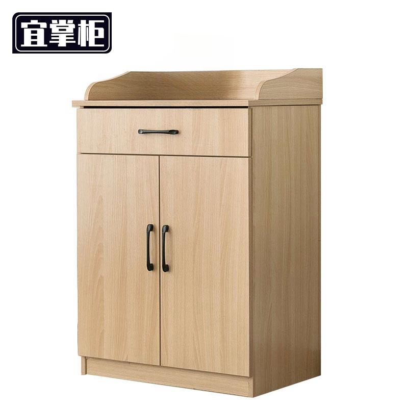 宜掌柜茶水柜60cm双门单抽个高清大图