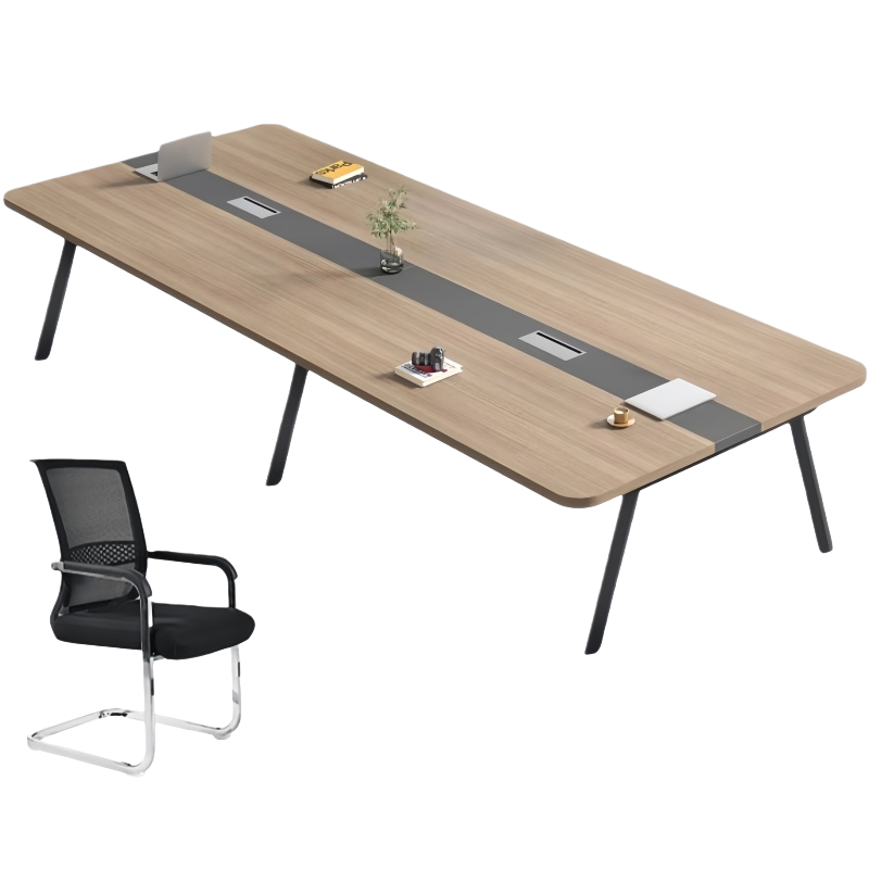 豫龙都 会议桌3.5米+12椅 套高清大图