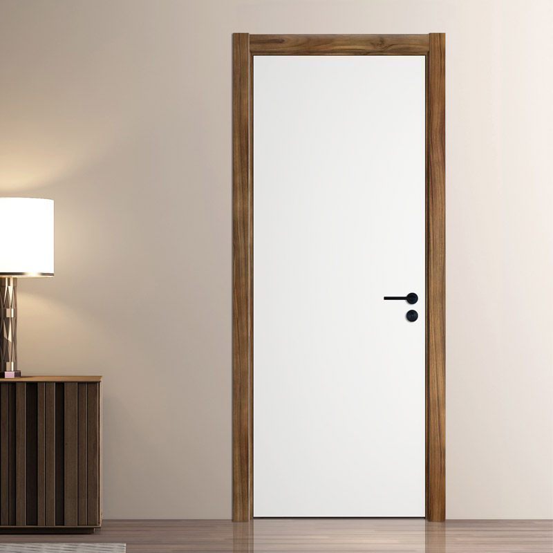 欧派欧铂尼实木套装卧室诺亚现代简约木门定制香榭白胡桃木