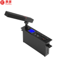 惠度（HuiDu）QH-770B嵌入式有线手拉手会议会议麦克风USB录音视像跟踪签到投票表决电容方管话筒代表麦