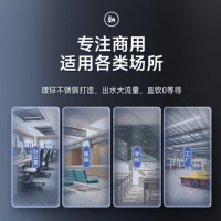 希力XL-T90商用净水器立式直饮机不锈钢开水器一键排空紫外线杀菌