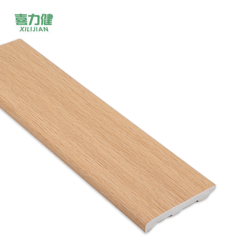 喜力健 PVC实心踢脚线 长3M*高10CM*厚10MM-原木纹 根高清大图
