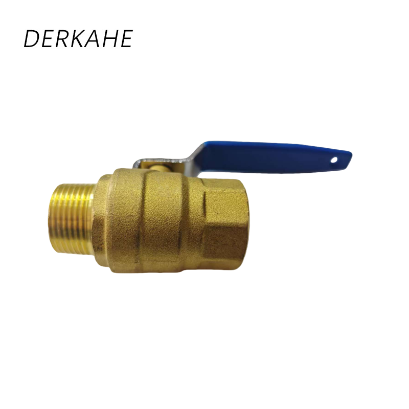 DERKAHE 全铜内外牙球阀 DN15 个高清大图