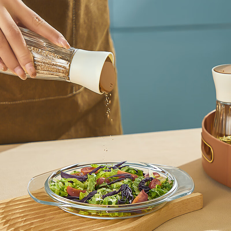 佰乐扣 玻璃油壶调味瓶厨房五件套 YJ/L5高清大图