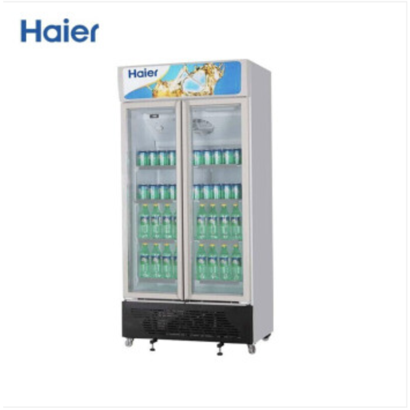 海尔(Haier)展示柜 铜管玻璃门陈列柜冷柜精典款 SC-450G-01
