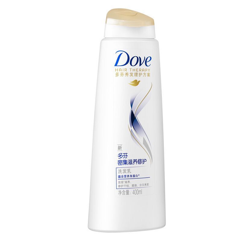 多芬(DOVE) 198504 洗发水 400毫升密集滋养修护洗发乳(单位:件)