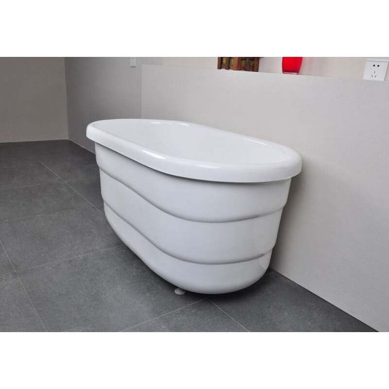 卫浴独立式亚克力家用小户型迷你坐式浴缸宝宝儿童洗澡桶缸波迷娜