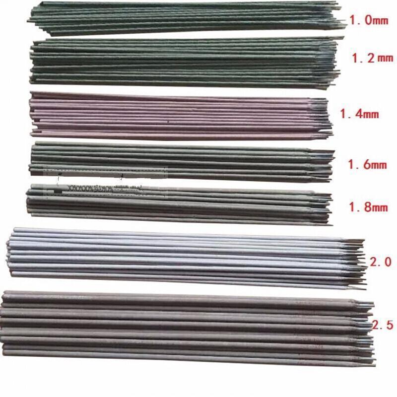 BONJEAN白钢特细不锈钢电焊条1.0/1.2/1.4/1.6/1.8/2.0白钢焊条优惠 1.4mm50支一包价格高清大图