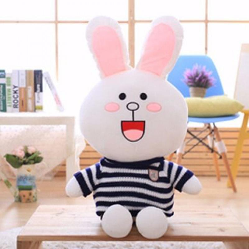 布朗熊公仔可妮兔毛绒玩具可爱娃娃大号抱抱熊玩偶生日送女友