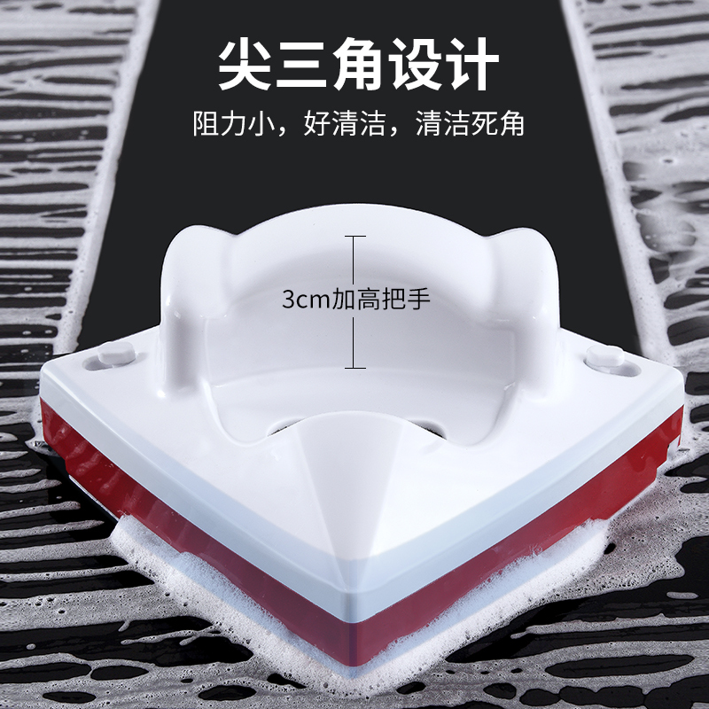 阿斯卡利ascari擦玻璃器双层双面高层家用擦窗器清洗清洁专业工具中空