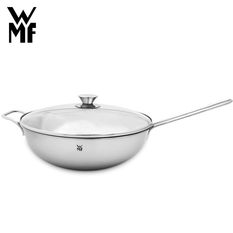 福腾宝(WMF)德国不锈钢炒锅30cm炒菜锅汤锅煮锅奶锅水果刀奶昔机搅拌机精品厨房套装锅6件套 煤气灶电磁炉通用高清大图