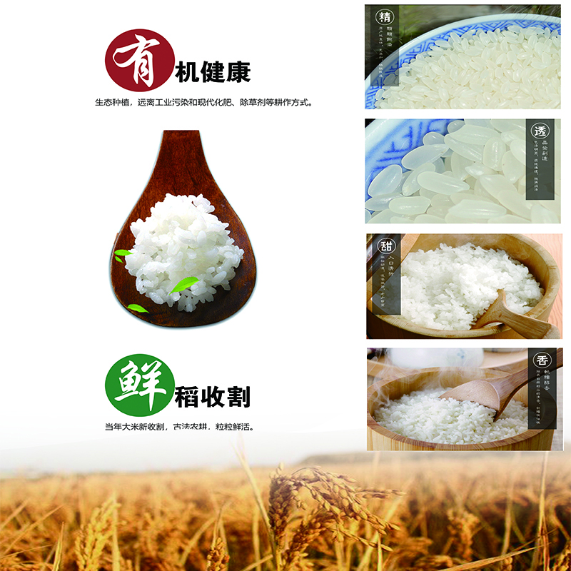 [江苏乡村振兴][财政集采][丰县]苏米丰 稻花香生态大米(2.5kg/盒精品礼品盒)4份起发
