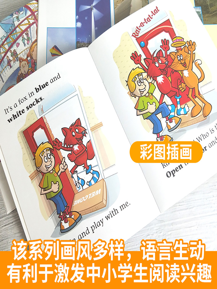 [醉染正版]全新正版 点读版 大猫英语分级阅读三级2 (附光盘) (小学三四年级8-11岁) 英语绘本 儿童英语读物 3高清大图