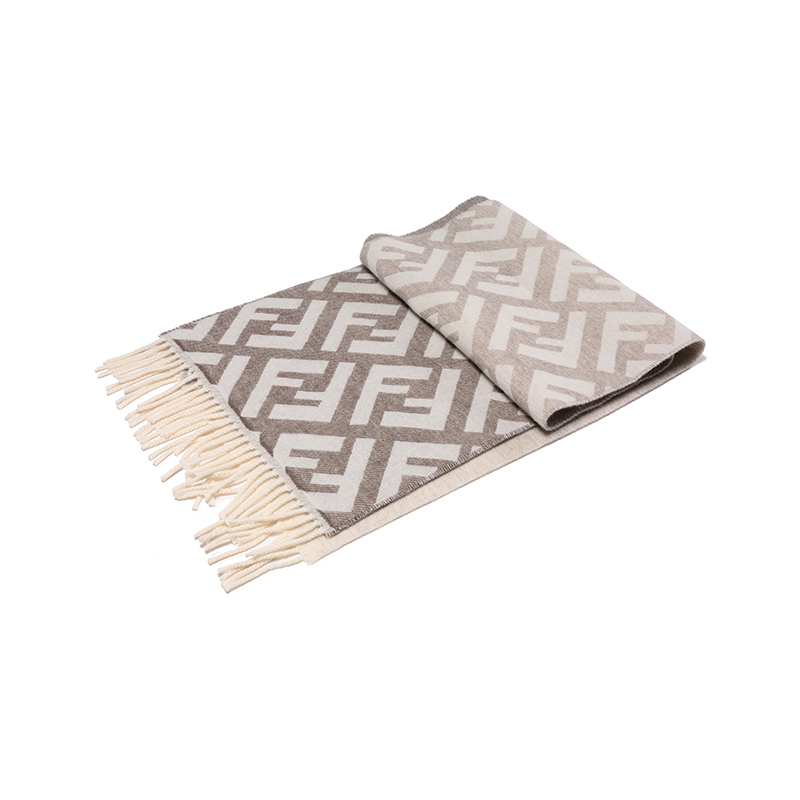 芬迪fendi女士羊绒超大双面保暖围巾fxt363alsw