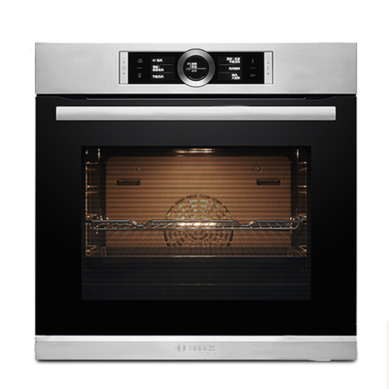 BOSCH/博世 HBG636BS1W 进口4D热风烘焙导航13种加热嵌入式电烤箱