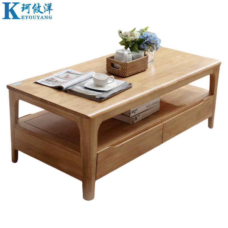 珂攸洋茶几原木色1200*600*450mm张高清大图