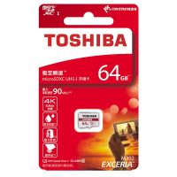 东芝(TOSHIBA)64GB TF(micro SD) UHS-I U3 Class10 高速存储卡 90MB/s