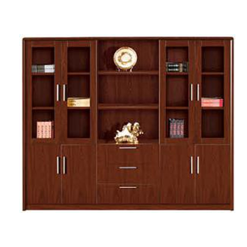 大央文件柜S-0906 2400W*400D*2000H 书架落地置物架客厅家用靠墙收纳柜子储物柜办公室文件柜简易书高清大图