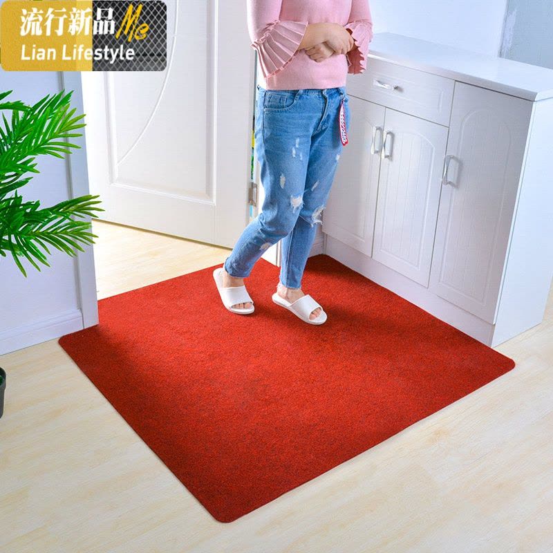 厨房地垫防滑垫防油吸水进地毯垫口脚垫可裁剪家用满铺垫子 三维工匠图片