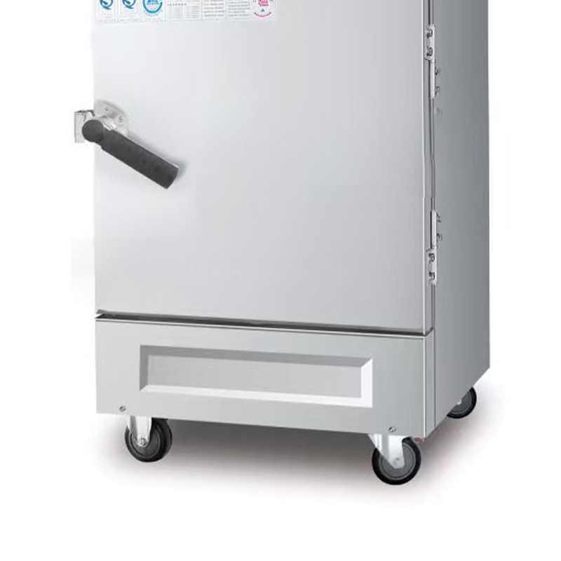 疆途者 商用电蒸箱蒸饭车单门6盘豪华电脑款电蒸饭柜 380V 6kW SJTZ-S1DC-8002高清大图