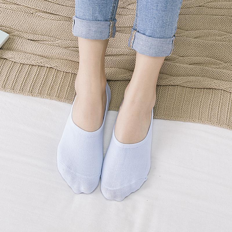 袜子女士短袜低帮浅口纯色船袜女夏季薄款隐形袜棉袜运动袜女袜