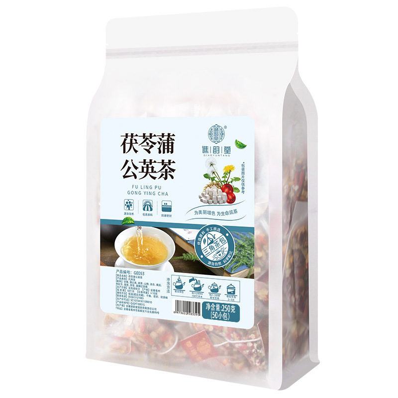 谯韵堂 茯苓蒲公英茶250g/袋高清大图