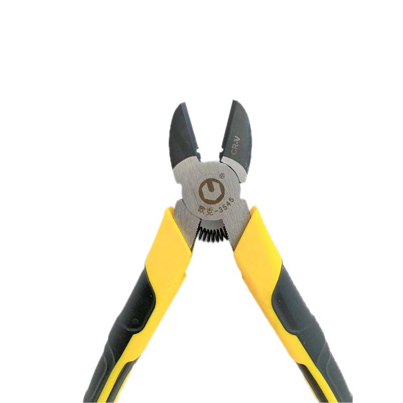 欧克 Ouke工业级斜嘴钳 6英寸150mm OK-3545高清大图