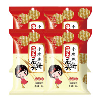 海玉休闲饼干石头饼酥脆健康非油炸零食饼干麻辣味26g*4袋(包装随机)