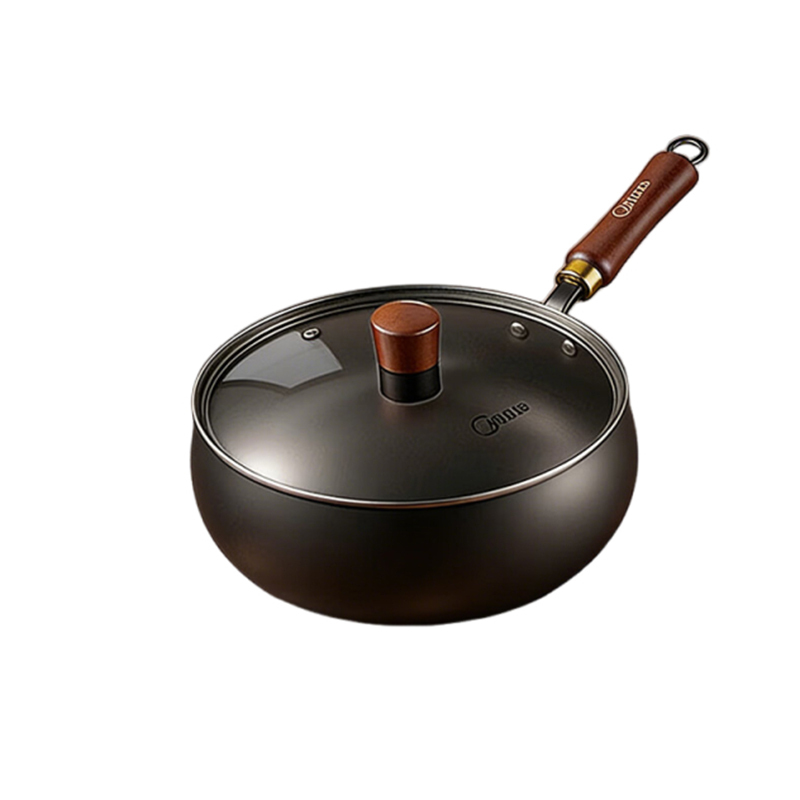 美的 无涂层大肚锅 0涂层 精铁炒锅 燃气灶电磁炉通用28cm MP-CT28Z01B / 口高清大图