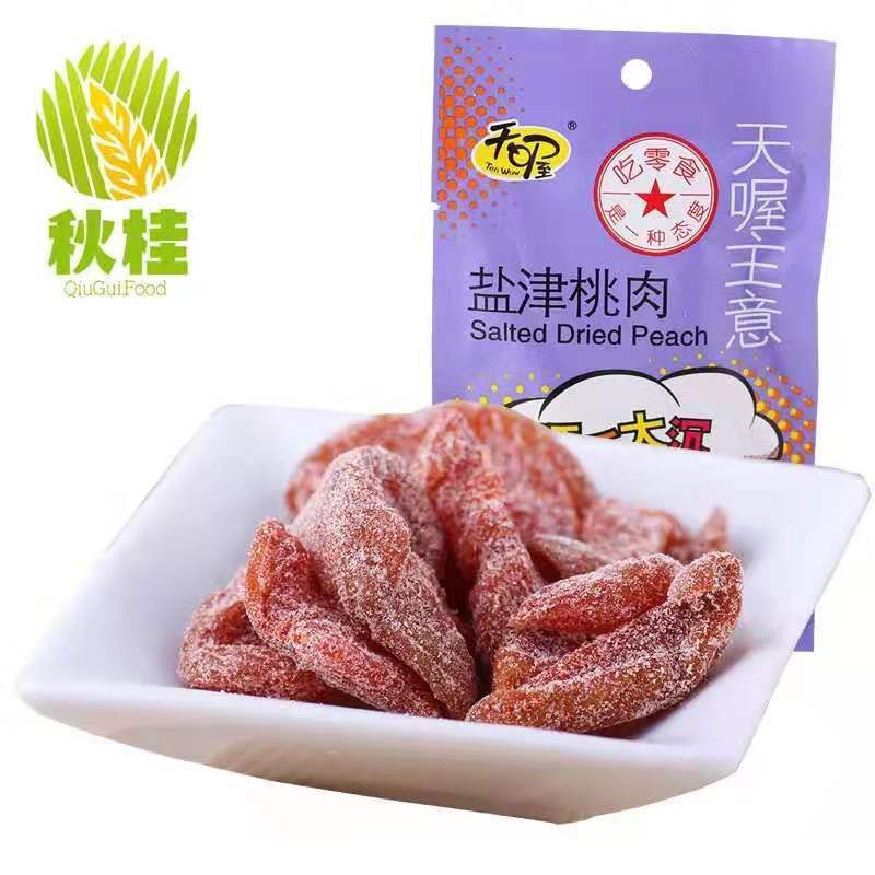 天喔盐津桃肉40g