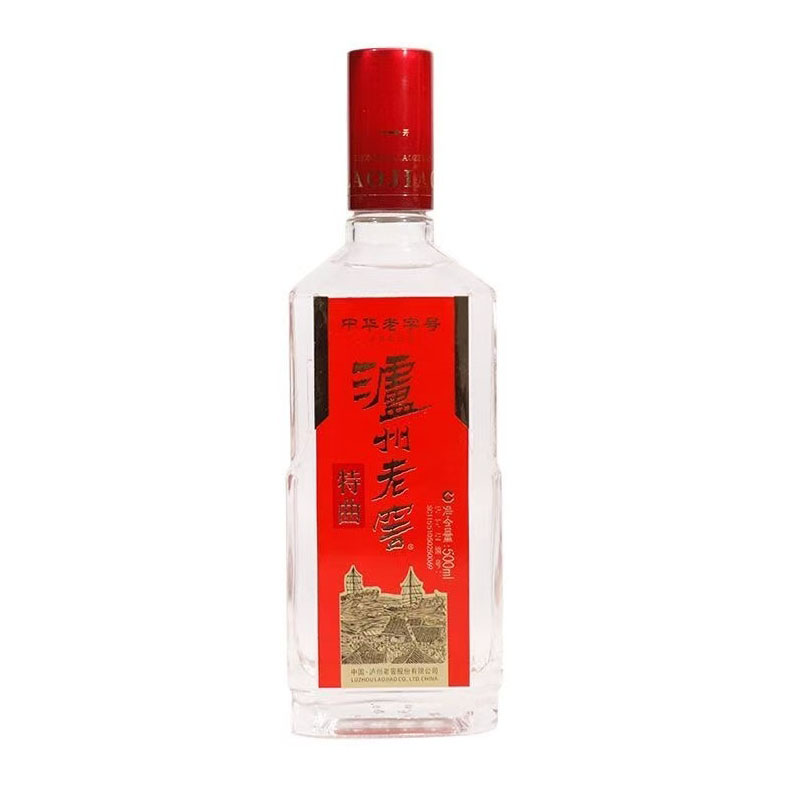 泸州老窖 老字号特曲品鉴 500ml*4瓶 带品鉴字样 介意勿拍 品鉴自饮高清大图