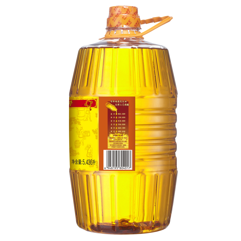 胡姬花 古法花生油5.436L