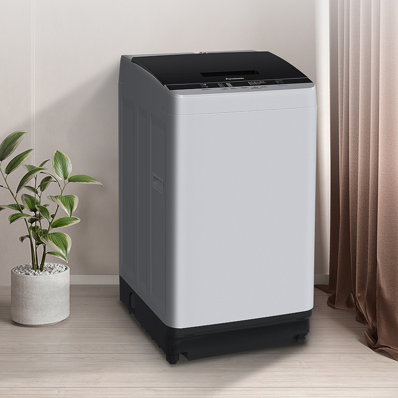 松下(panasonic)10公斤波轮洗衣机全自动人工智能家用大容量毛毯洗xqb