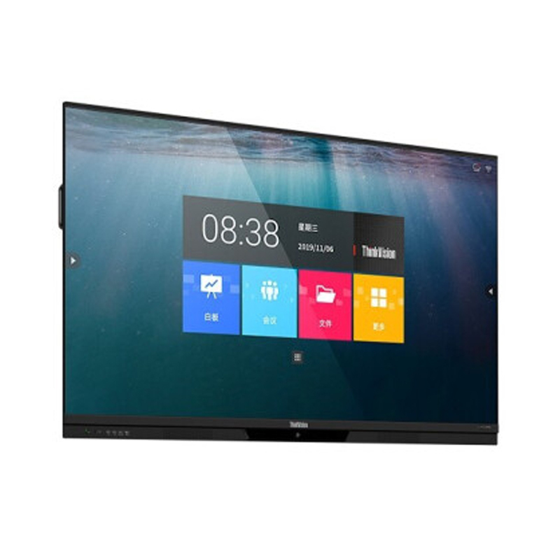 联想(ThinkVision)86英寸会议平板电视4k超高清智能触控屏一体机无线投屏视频安卓系统智慧电子白板BM86tr