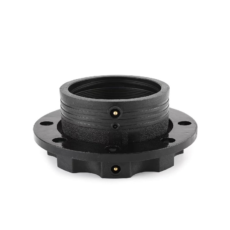 伟鹏双兴 PE电熔法兰 PE315电熔法兰根+铁盘 套高清大图