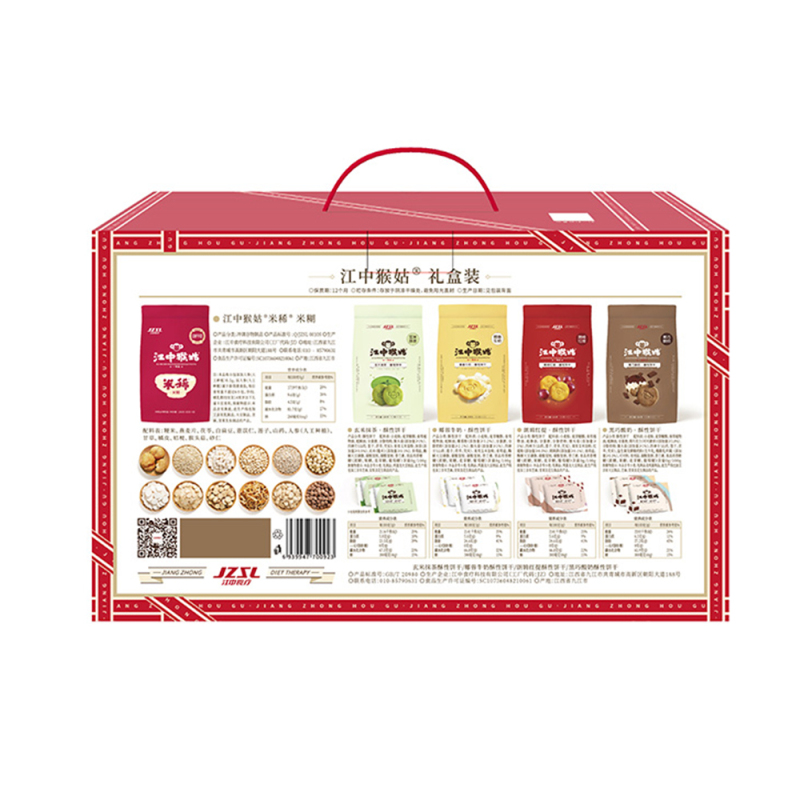 (PD)江中猴姑米稀饼干礼盒816g高清大图