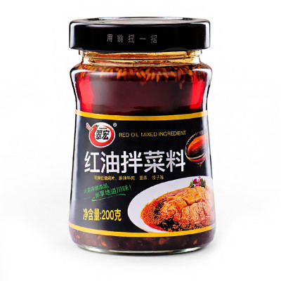 翠宏红油拌菜料200g
