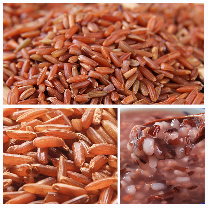 麦丰 红米500g/罐 五谷杂粮 米面粮油 粗粮 国产食品 罐装送礼 大米粥米伴侣