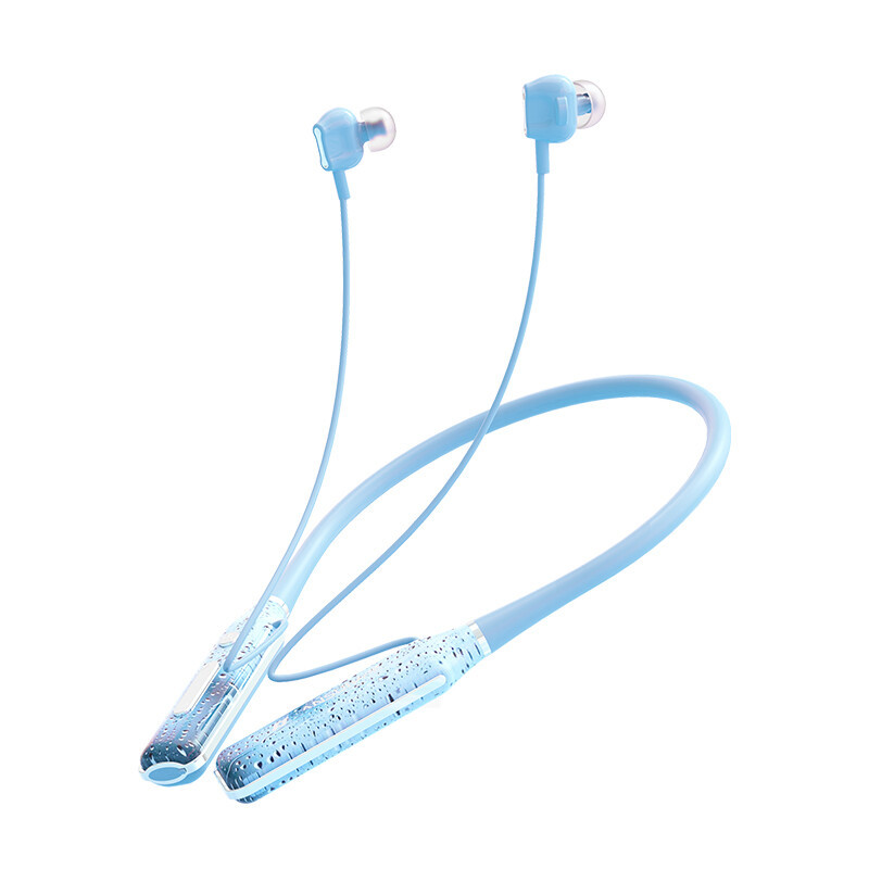 山水(sansui)ty22 蓝牙耳机 挂脖式无线跑步运动耳机 超长续航