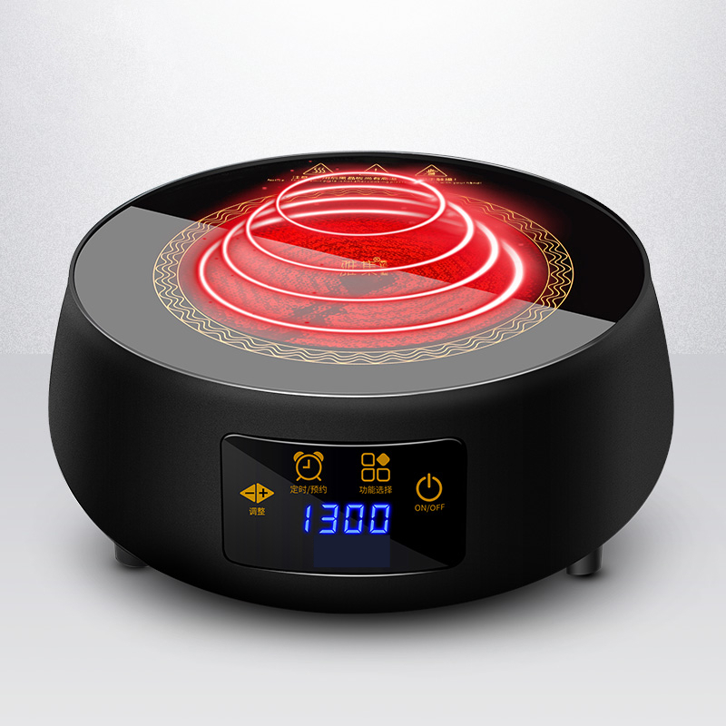 电陶炉茶炉黄金蛋电热炉铁壶玻璃壶煮茶器煮茶炉烧水炉茶具电陶炉仿古