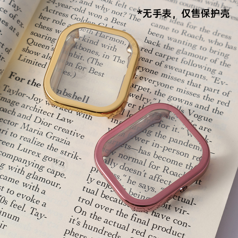 适用新款红米watch6保护壳redmi5钢化防摔保护壳膜一体Redmi4手表5代全包钢化膜表盘防刮摔智能运动3264高清大图