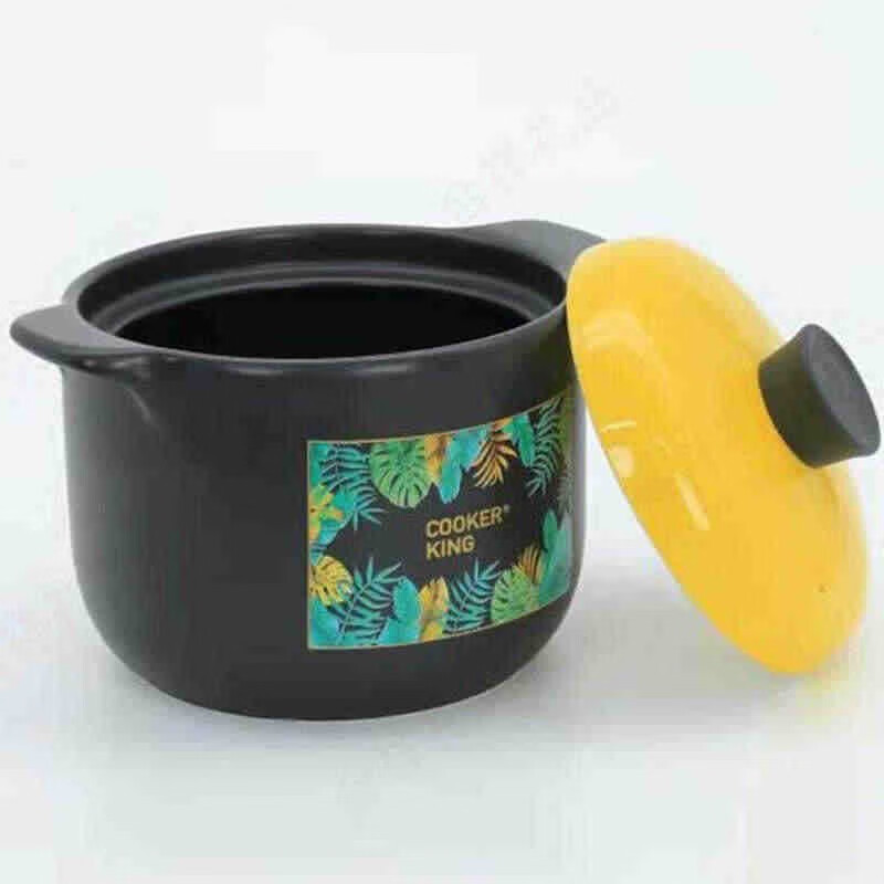 炊大皇(COOKER KING)4L家味煲 陶瓷煲 煲汤煮粥19cm TCX3852高清大图