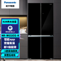 松下（Panasonic）宽幅变温1级能效APP智控顶置压缩628升十字对开门冰箱NR-W632CG-K