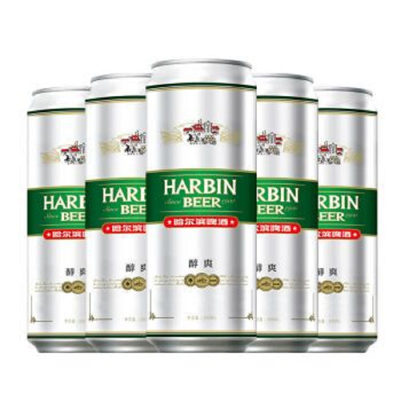 哈尔滨大拉醇萃啤酒500ml12罐件