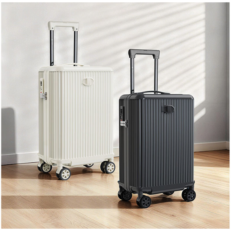 Champion冠军拉杆箱 经典条纹行李箱GJDK24A5白色 20英寸高清大图