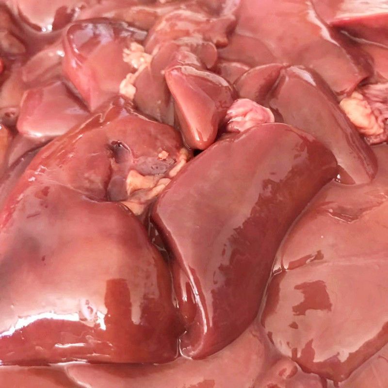 赛卡伊5斤冷冻鸡肝新鲜鸡肝冷冻鸡内脏生鸡肝鸡杂鸡副产品4斤鸡肝食品