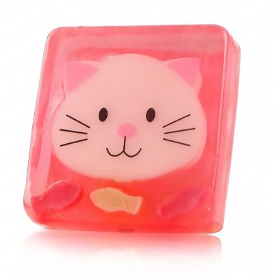 卡通儿童小香皂消毒杀菌宝宝香皂精油皂批发可爱沐浴香皂滋润留香